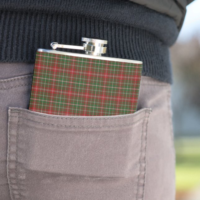 Flasques Tartan MacDougall Moderne de Clan à Carreaux (En situation)