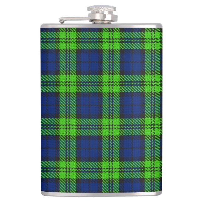 Flasques Tartan plaqué Blackwatch (Devant)