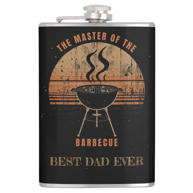 Flasques Tasse de café Grill Master personnalisée (Devant)