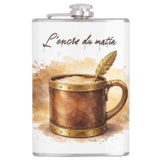 Flasques Tasse l'encre du matin