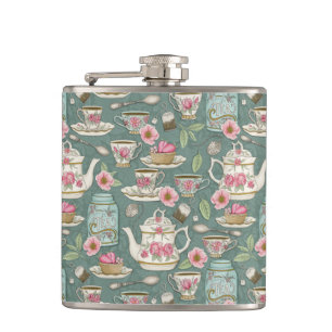 Flasques Tea Party vintage