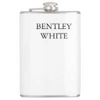 Tendance Chic Blanc Style Simple Simple Plaque Vot