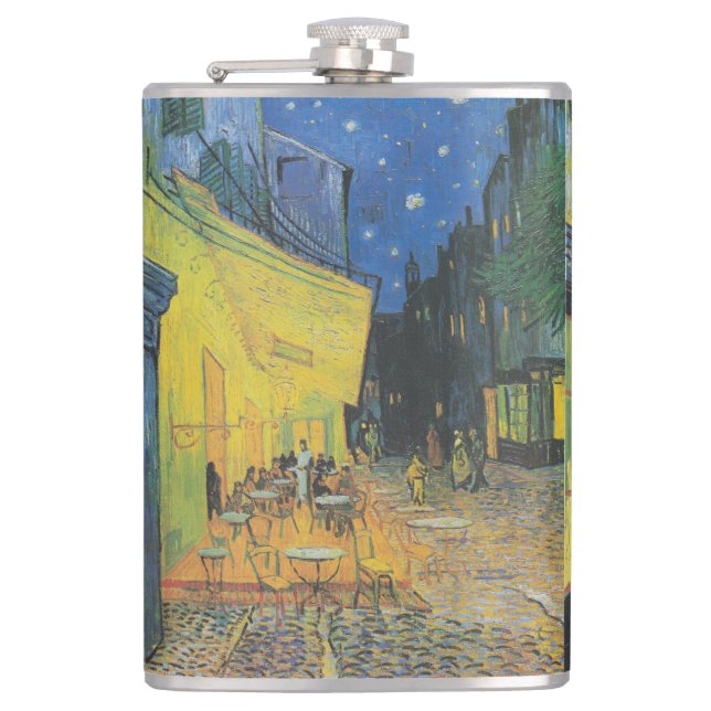 Flasques Terrasse de VAN GOGH- Cafe la nuit 1888 (Devant)