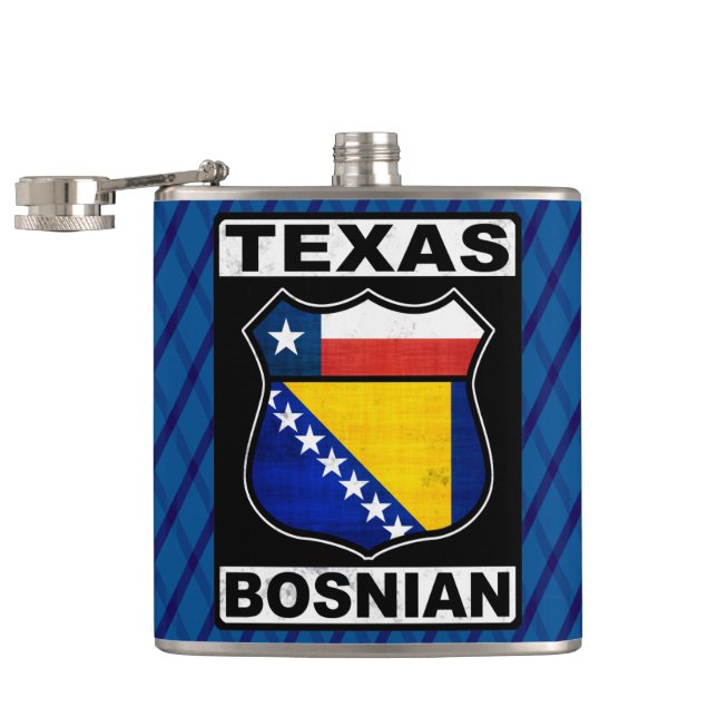 Flasques Texas Bosniaque Américain (Ouvert)