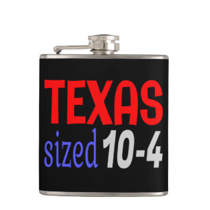 Flasques Texas taille 10-4 LettreKenny