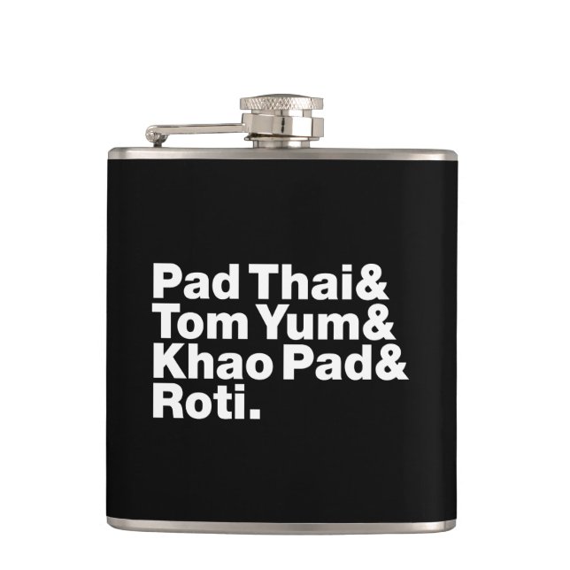 Flasques Thai Street Food (Devant)