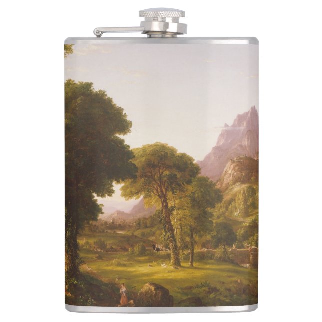 Flasques Thomas Cole  Rêve d'Arcadie (Devant)