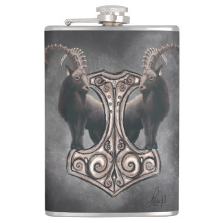 Flasques Thor's Might : Mjölnir et le Thunderous Companion