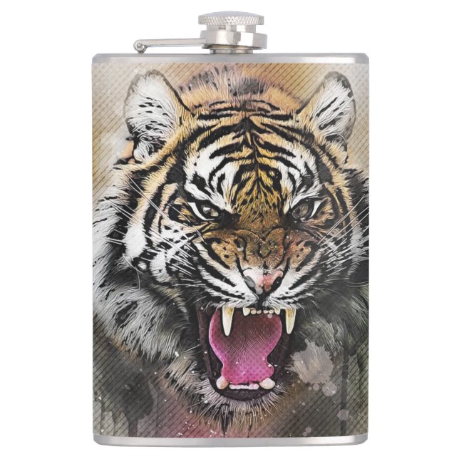 Flasques Tigre torride (Devant)