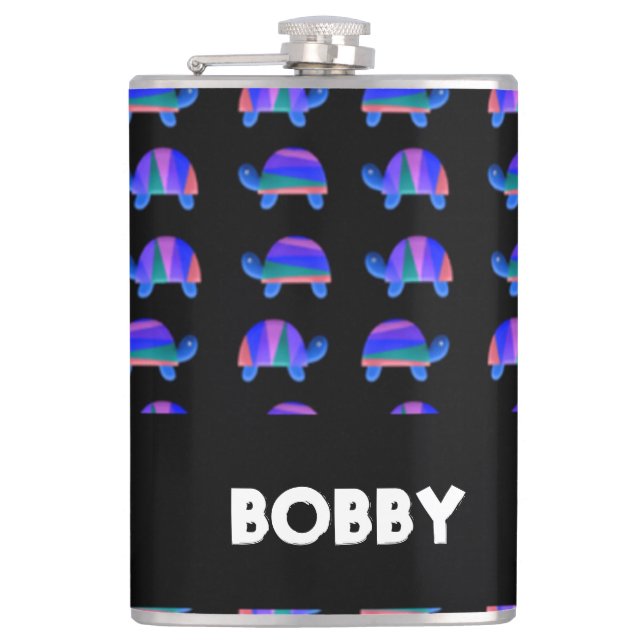 Flasques Tortues bleues (Devant)