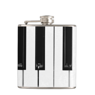 Flasques Touches de clavier de piano