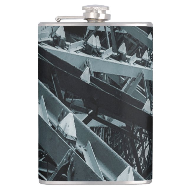 Flasques Tour Eifel Paris Acier et ciel Flask (Devant)