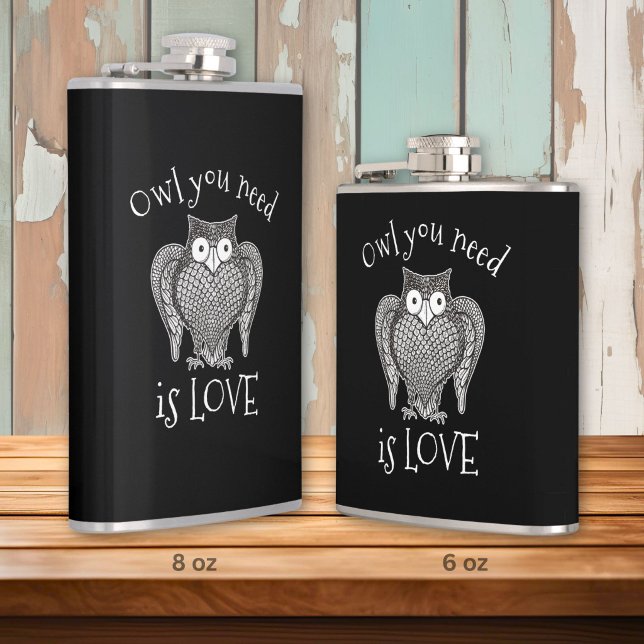 Flasques Tout ce dont vous avez besoin de chouette (Créateur téléchargé)