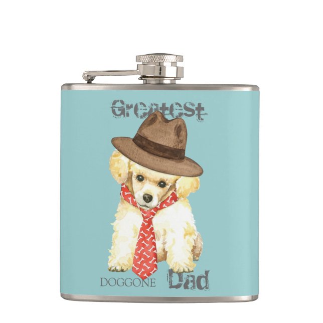 Flasques Toy Poodle Papa (Devant)