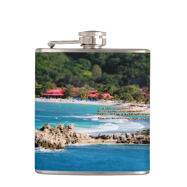 Flasques Tranquil Island Paradise Labadee Haïti (Devant)