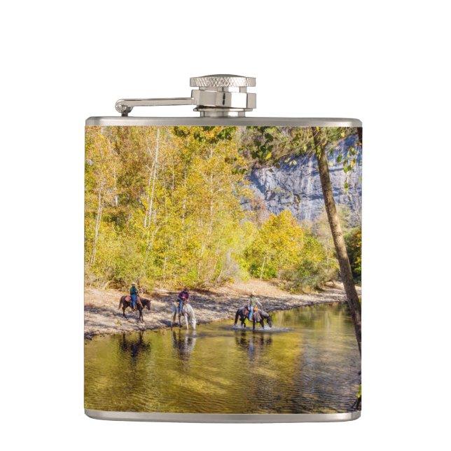 Flasques Traversée De La Fiole De La Rivière Buffalo (Devant)