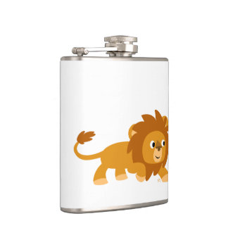 Flasques Très Smart Cartoon Lion Hip Flask