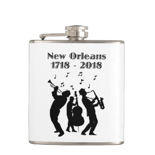 Flasques Tricentenaire historique de la Nouvelle-Orléans