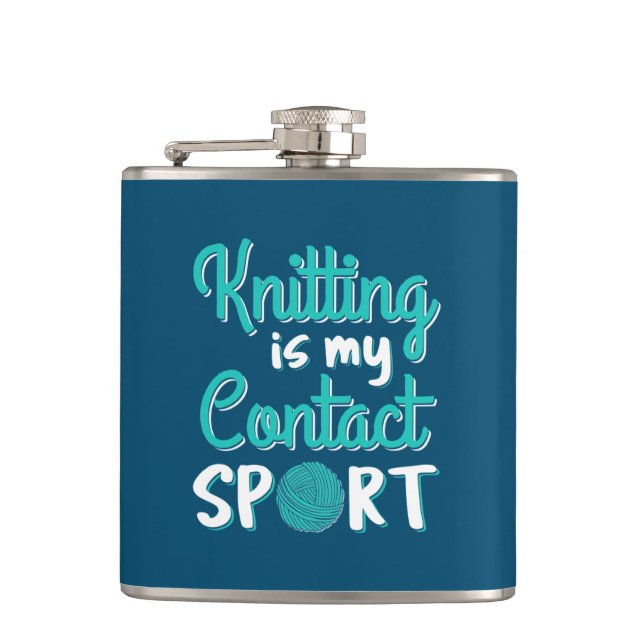 Flasques Tricot Est Mon Contact Sport (Devant)