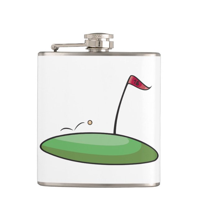 Flasques Trou de putting Golf Green avec drapeau 18 (Devant)