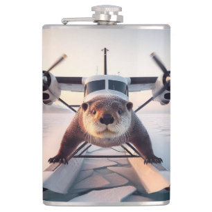 Flasques Turbo Prop Twin Engine Flotter Plane Bush Canada