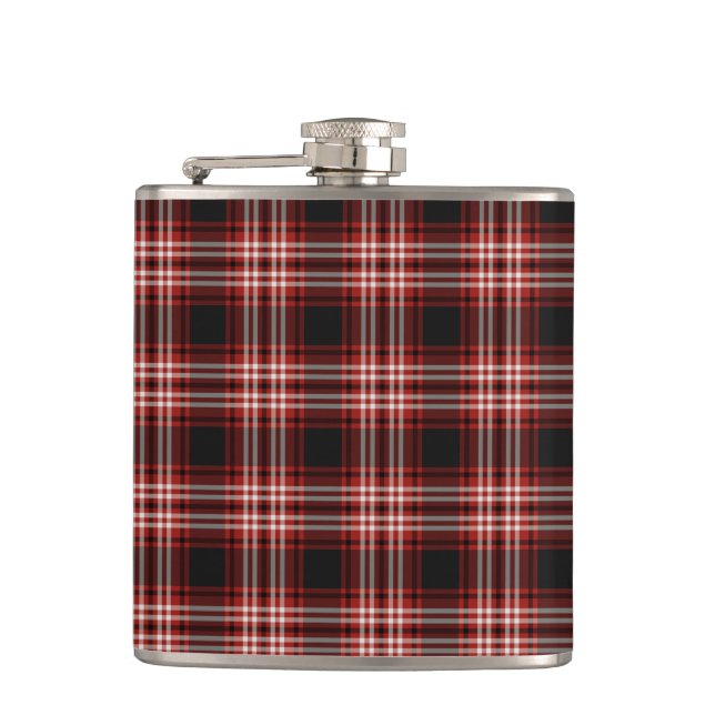 Flasques Tweedside District Tartan Hip Flask (Devant)