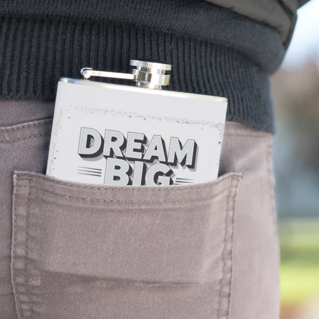 Flasques Typographie de citation d'art inspirante et motiva (In Situ)