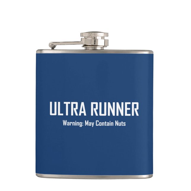 Flasques Ultra Runner, Avertissement Peut Contenir Des Nuts (Devant)