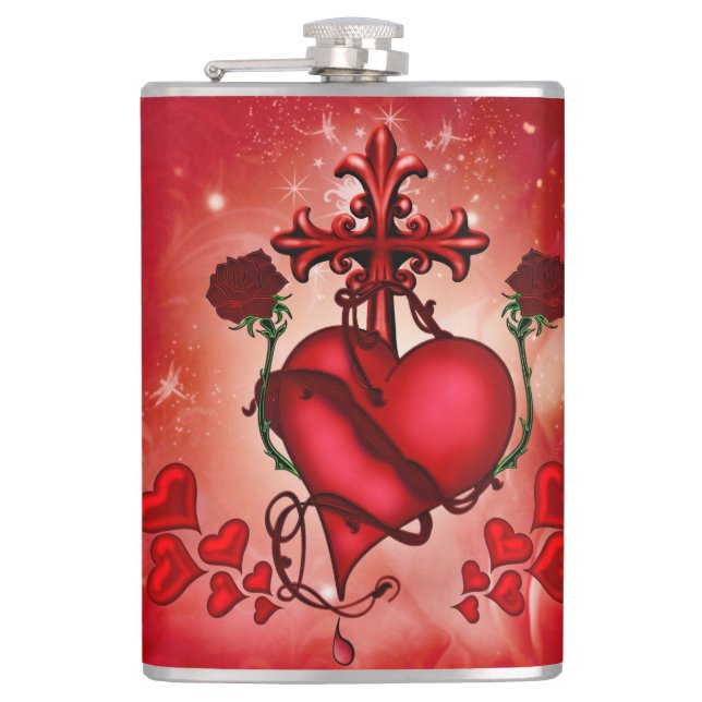 Flasques Un coeur merveilleux (Devant)