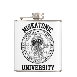 Flasques Université CTHULHU HP LOVECRAFT de Miskatonic