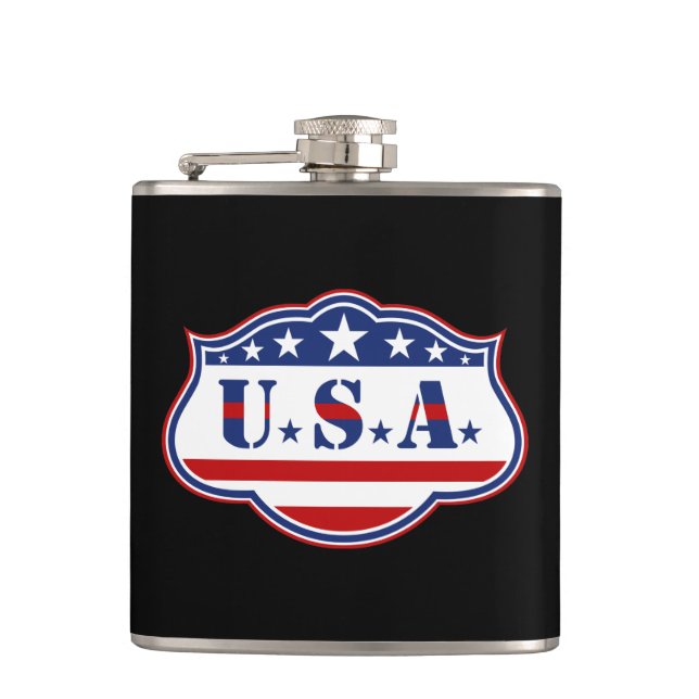 Flasques USA patriotique (Devant)