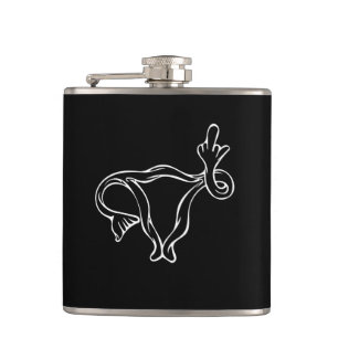 Flasques Uterus à doigt moyen Pro-choix