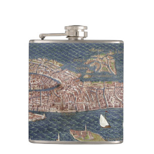 Flasques VENISE : CARTE, XVIème siècle