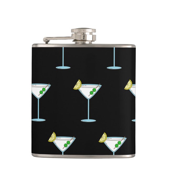 Flasques Verres à cocktail pour amateurs de Martini Barman  (Devant)