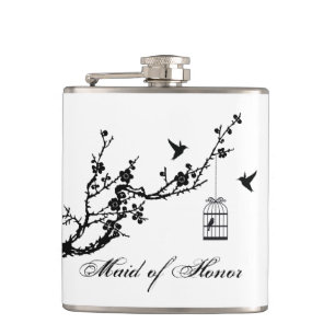 Flasques Vestige d'oiseaux vintages Maid of Honor Don maria