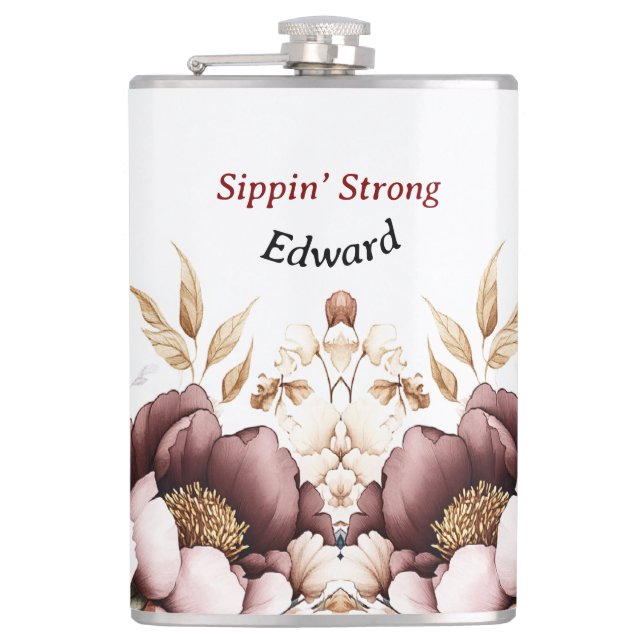 Flasques Victorian Peony Luxe Mariage Son vinyle enveloppé (Devant)