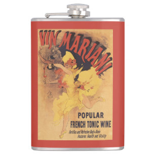 Flasques Vin de versement de fille de danse de Vin Mariani