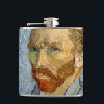 Flasques Vincent Van Gogh - Autoportrait<br><div class="desc">Autoportrait / Portrait de l'artiste / Portrait de l'artiste par Vincent Van Gogh en 1889</div>