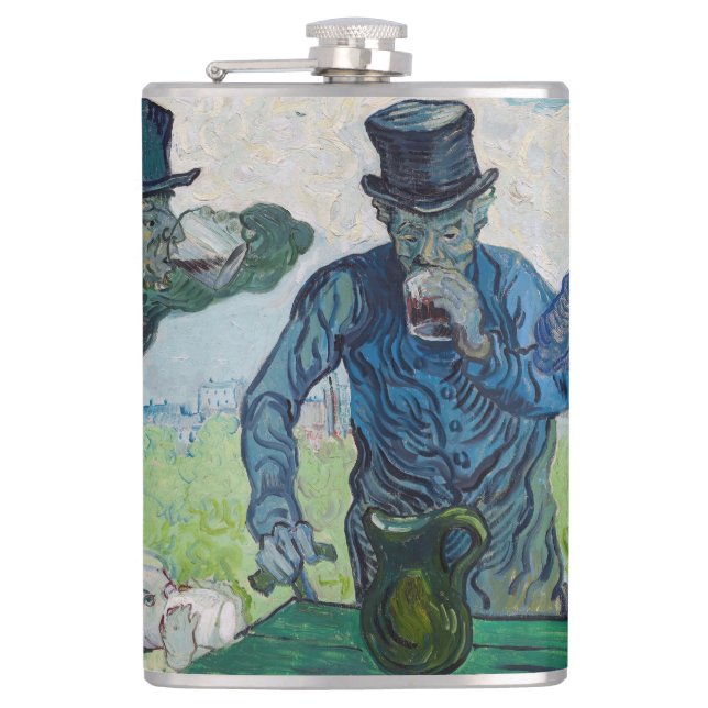 Flasques Vincent van Gogh - Les buveurs, après Daumier (Devant)