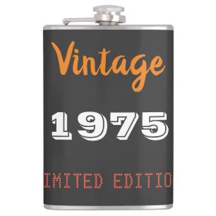Flasques Vintage 1975 édition limitée 50e anniversaire