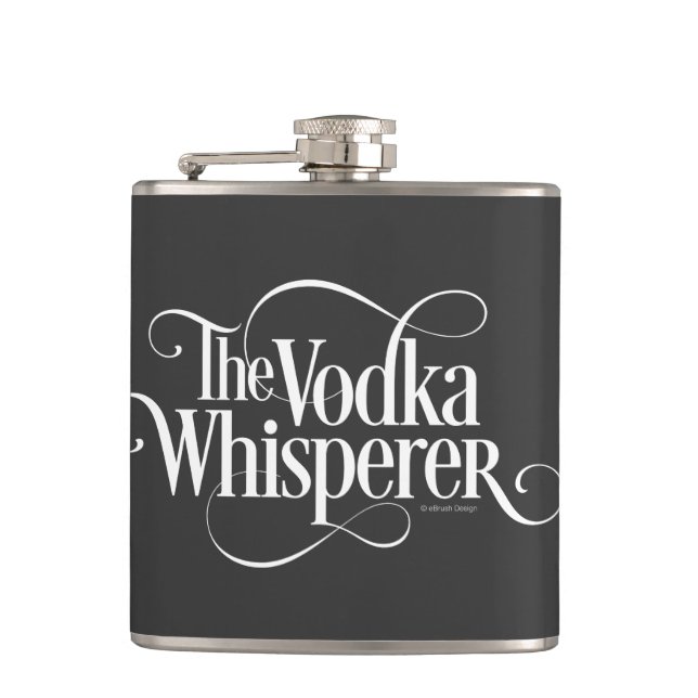 Flasques Vodka Whisperer (Devant)