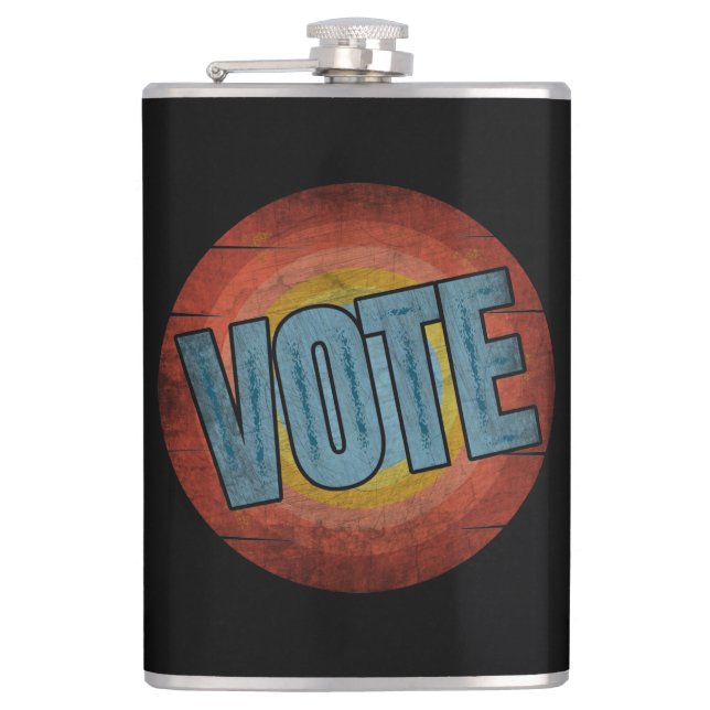 FLASQUES VOTEZ VINTAGE (Devant)