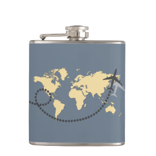 Flasques Voyons l'illustration du monde