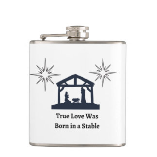 Flasques Vraiment Amour est né dans une Stable sur un