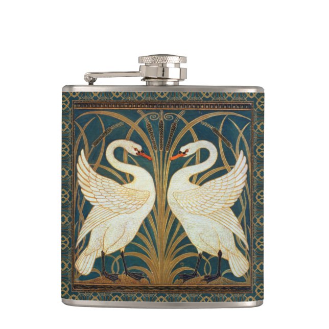 Flasques Walter Crane Swan (Devant)