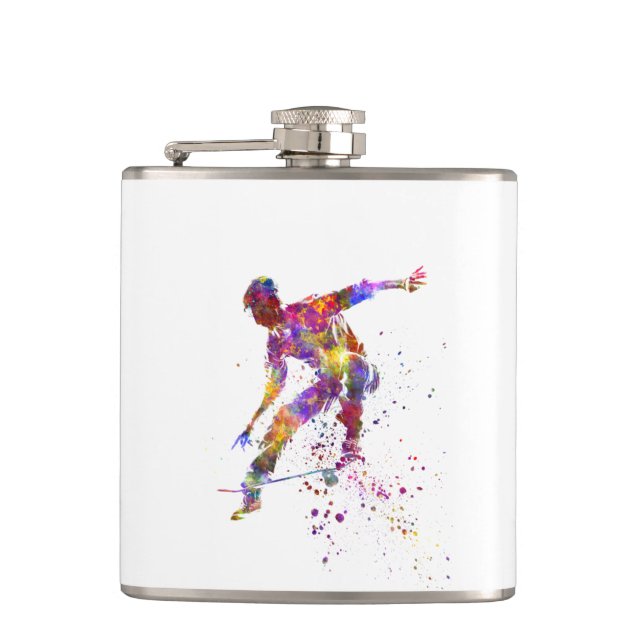 Flasques watercolor skater (Devant)