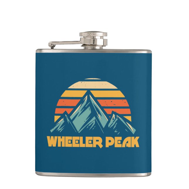 Flasques Wheeler Peak New Mexico Retro Turquoise (Devant)