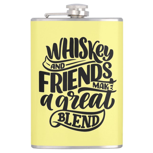 Flasques Whiskey et ses amis (Devant)