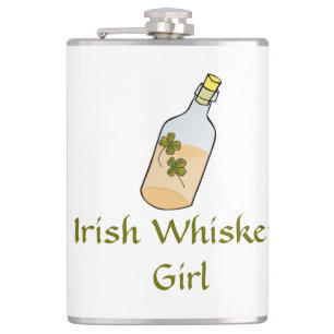 Flasques Whiskey Girl irlandaise
