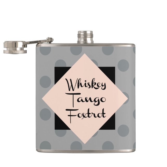 Flasques Whiskey Tango Foxtrot Funny (Ouvert)